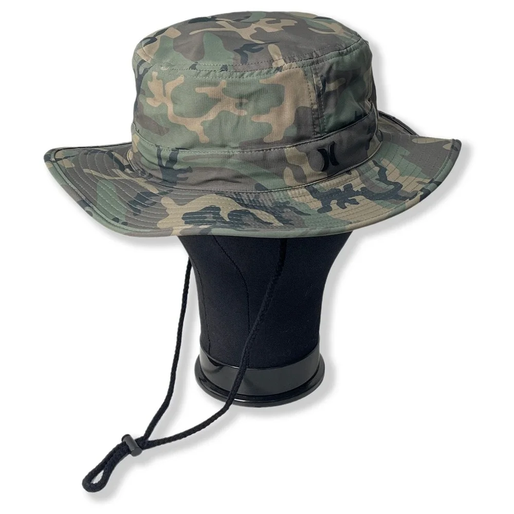 Hurley Back Country Boonie / Bucket Hat -‎ NWT Adult One Size Camo - #44734-D2